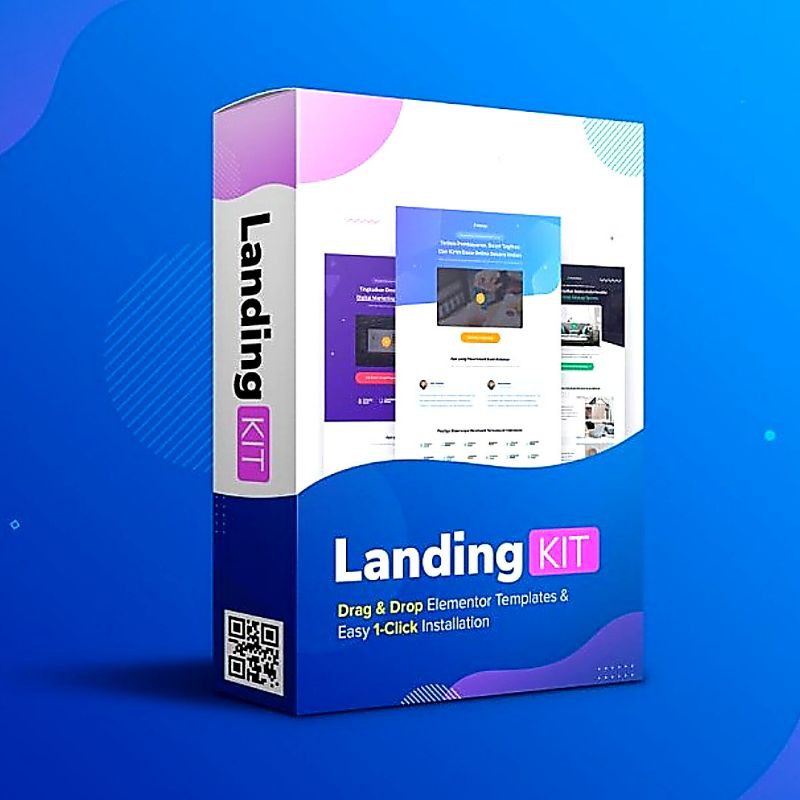 Jual Landingkit JSON Template Wordpress Landing Page Terbaik No.1
