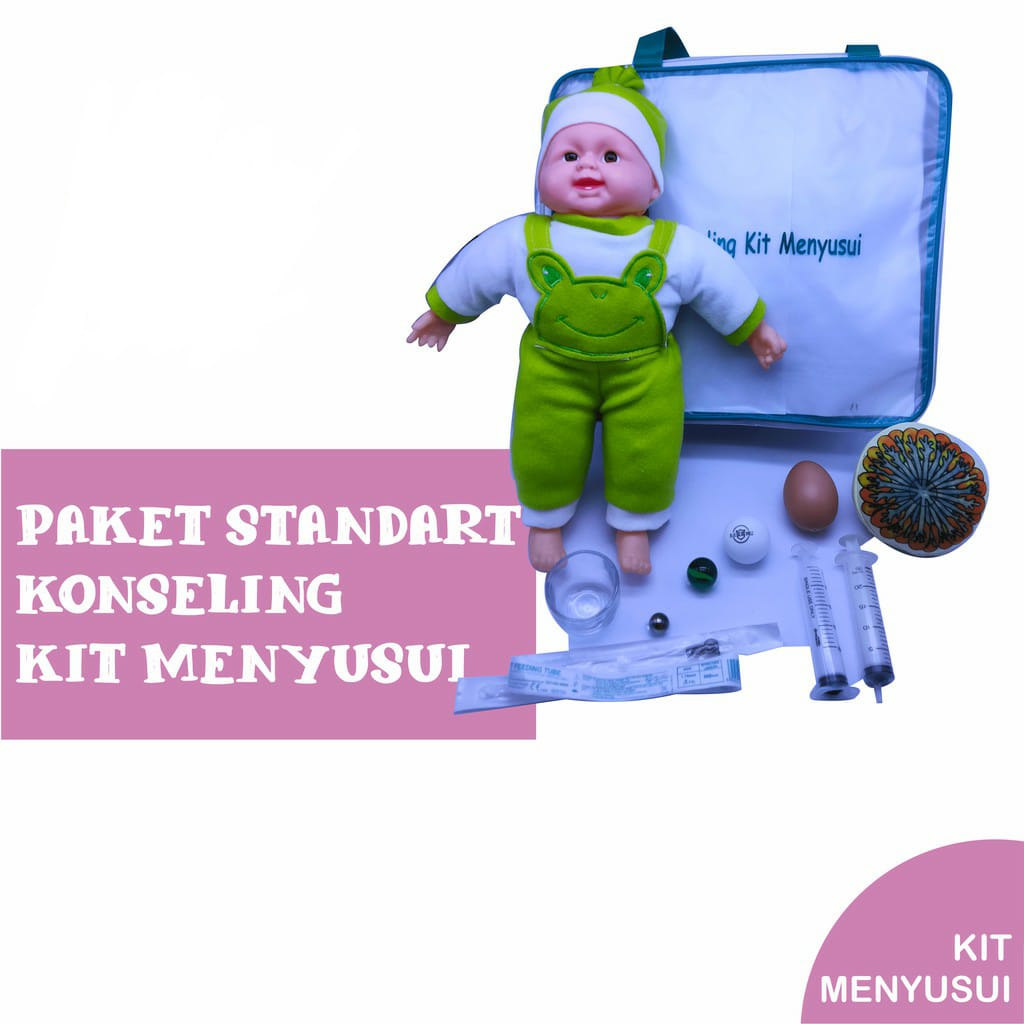 Jual PAKET KONSELING MENYUSUI KIT PRAKTIKUM/PERAGA BAYI/BREASTMODEL