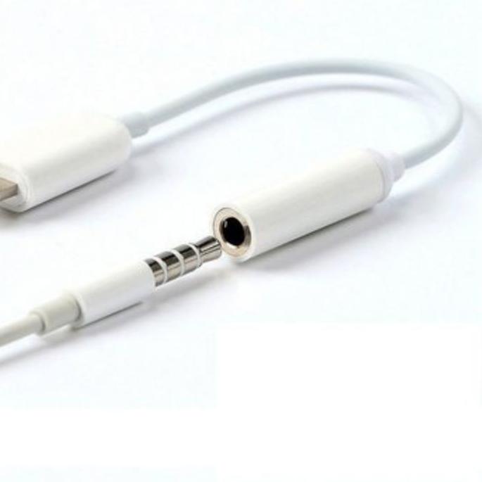 Jual Hot - KABEL LIGHTNING atau sambungan JACK AUDIO dari jack 3.5MM ke ...