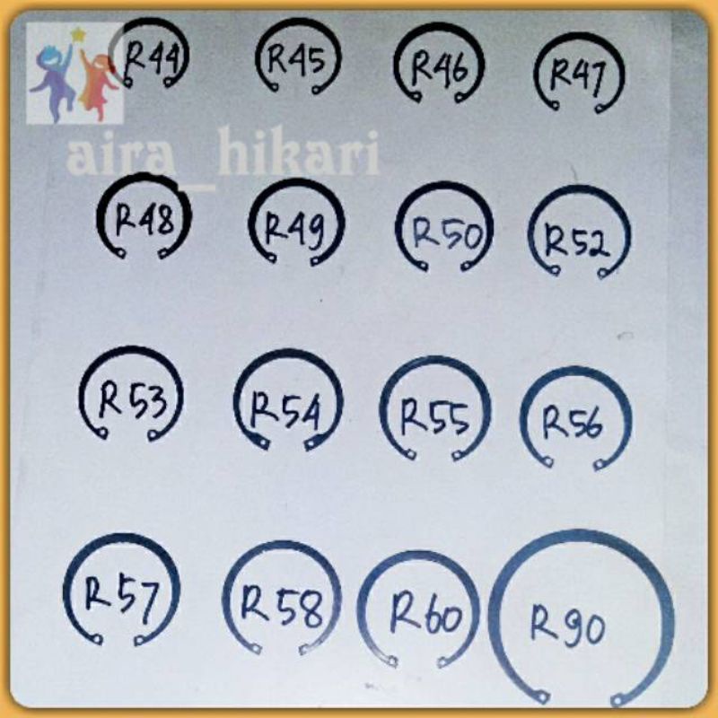 Jual Snap Ring R 50 (internal retaining ring ) Shopee Indonesia