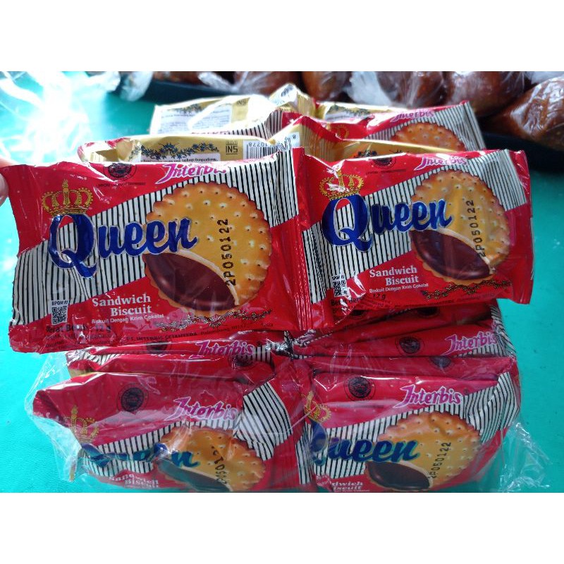 Jual IV Roti Queen 1 renceng / Snack jadul / sandwich jadul / better ...