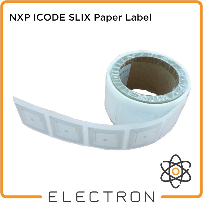 Jual NXP ICODE SLIX Paper Label NFC RFID 13.56MHz ISO15693 ICODEX ...
