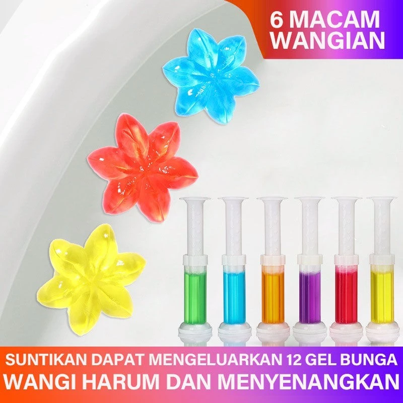 Suntikan Pewangi Gel / Pengharum Toilet / Pewangi Kloset Kamar Mandi | AutoStock