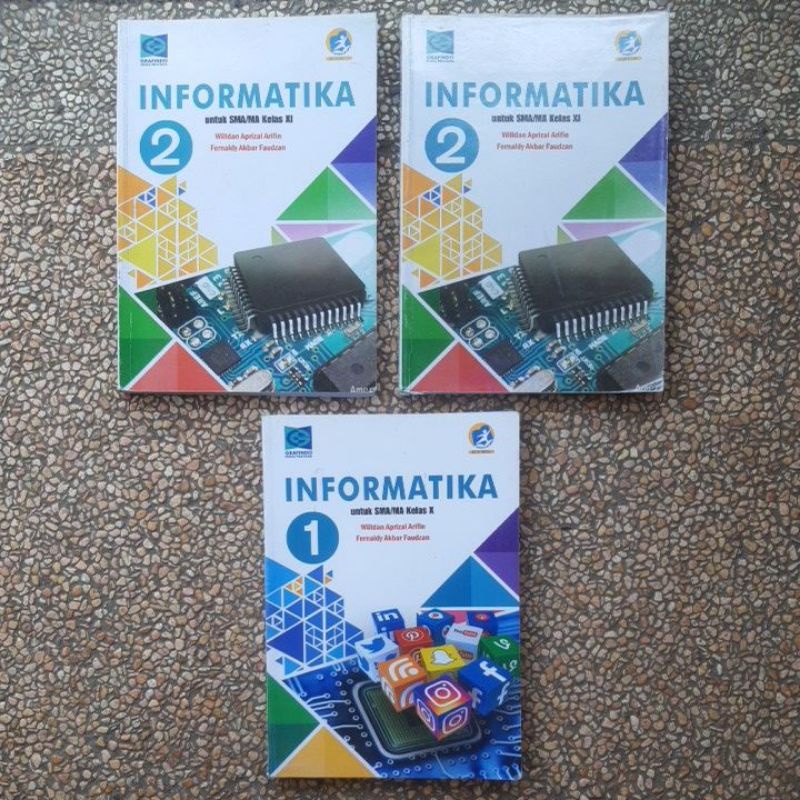 Jual buku Tik Informatika sma kelas 10.11.12 revisi kurikulum 13 ...