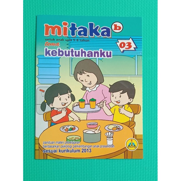 Jual MAJALAH TK B TEMA KEBUTUHANKU BUKU MATERI KOMPLIT PELAJARAN TK ...