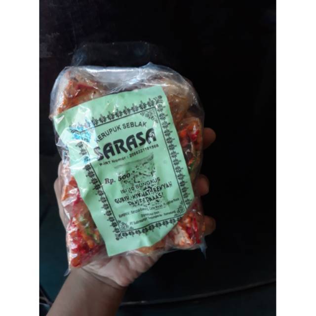 Jual Krupuk Setan Sarasa Krupuk Seblak Shopee Indonesia