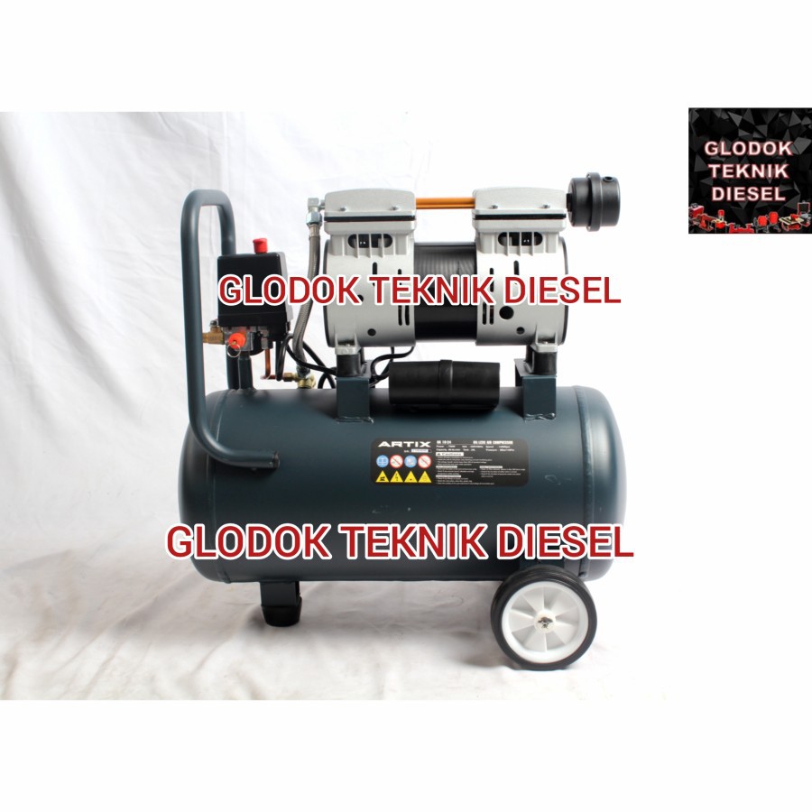 Jual Kompresor Oilless 1 HP MATRIX OIL FREE COMPRESSOR OFS750-25 OIL ...