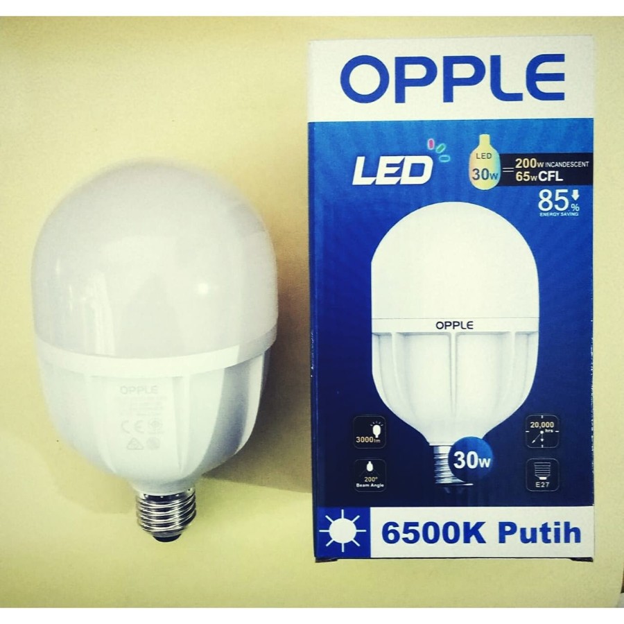 Jual Lampu Led Opple Led Eco Save Hpb E Watt K Putih Murah