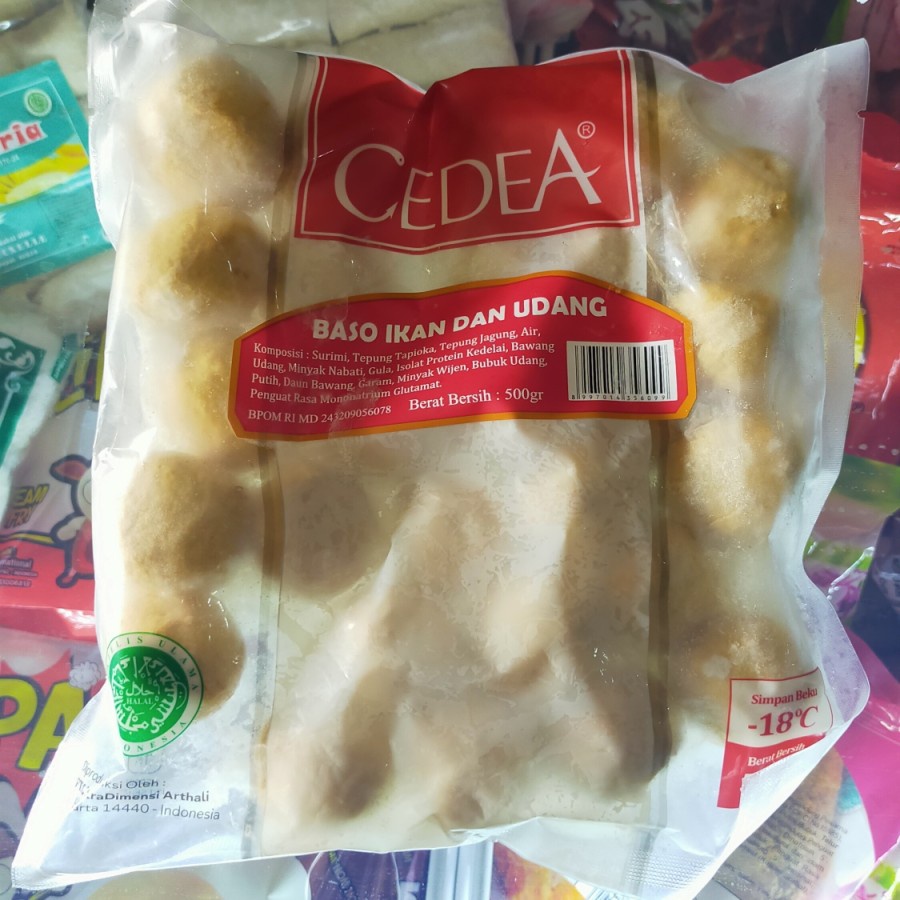 Jual Cedea Baso Ikan Udang 500gr Shopee Indonesia