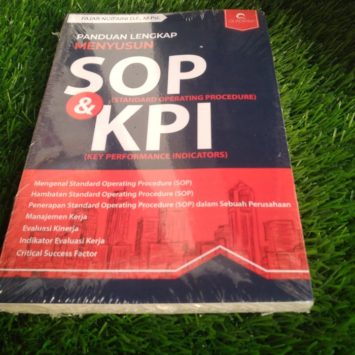 Jual BUKU PANDUAN LENGKAP MENYUSUN SOP & KPI | Shopee Indonesia