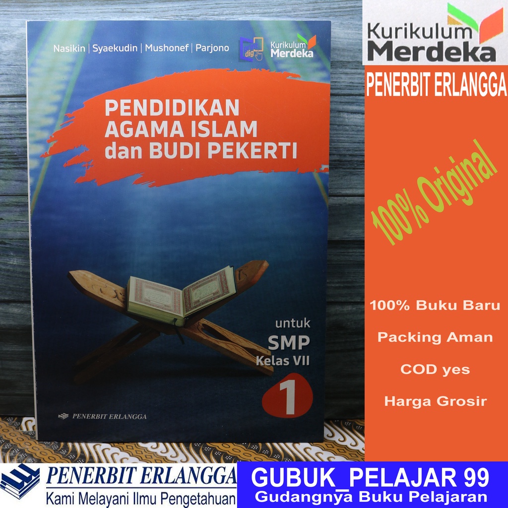 Jual Pendidikan Agama Islam Dan Budi Pekerti (PAI 1) Kelas 7 /VII SMP ...