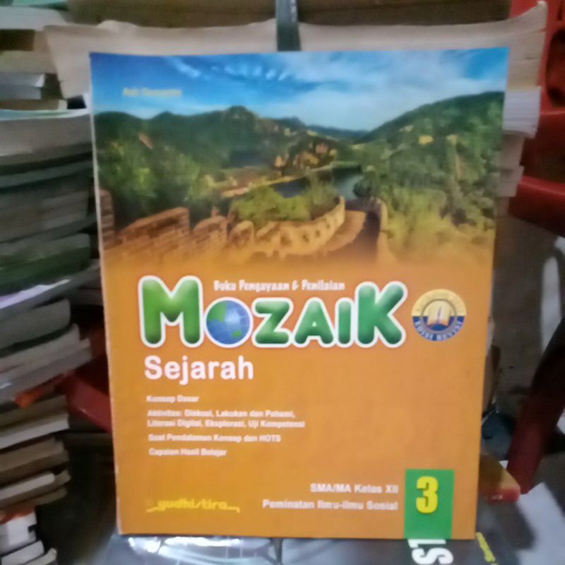 Jual Buku Pengayaan Dan Penilaian Mozaik Sejarah Kelas Xii Sma Ma Shopee Indonesia