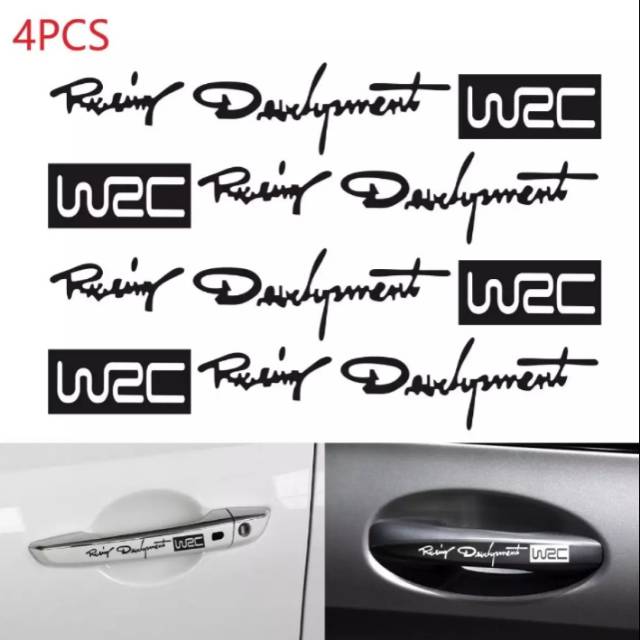 Jual Stiker handle pintu WRC racing development | Shopee Indonesia