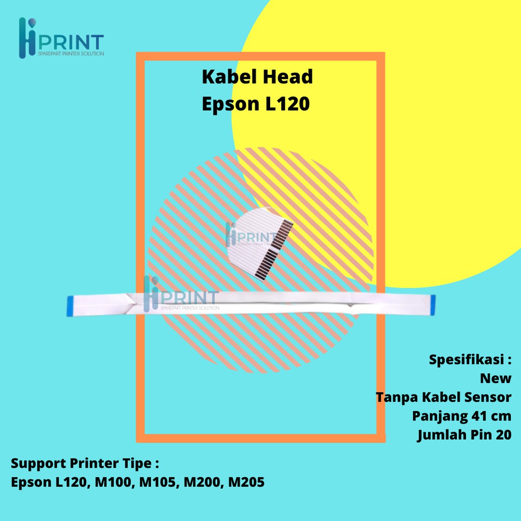 Jual Kabel Head Epson L120 , Cable Flexible Epson L120 L121 New (Tanpa ...