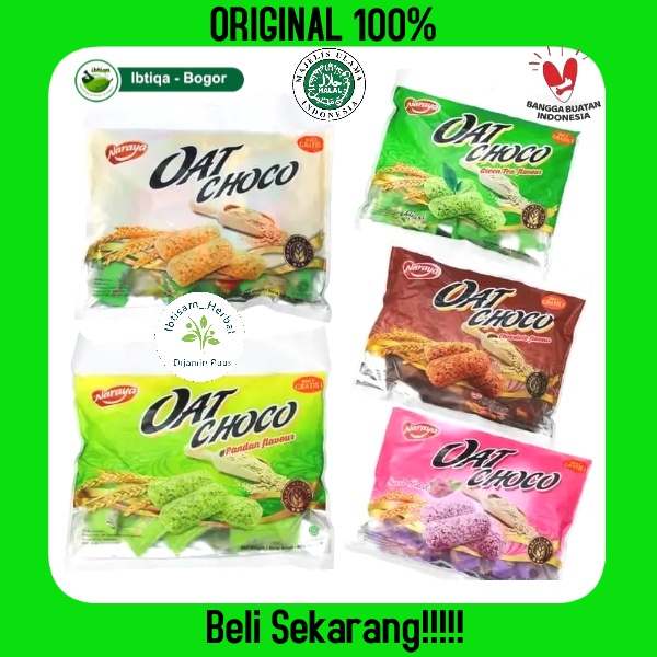 Jual Naraya Oat Choco Netto 400 gr (Isi 40 pcs x @10gr) Original ...