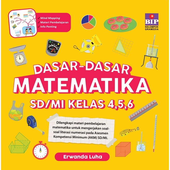 Jual BIP - Dasar-Dasar Matematika Untuk Sd/Mi Kelas 4,5,6-(RG) | Shopee ...