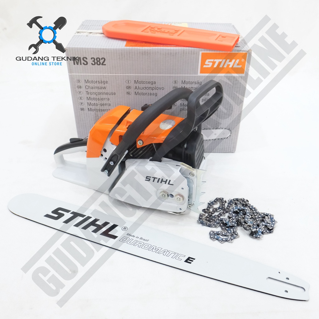 Jual Chainsaw Stihl MS382 25" / Mesin Gergaji Kayu Chainsaw Stihl MS ...