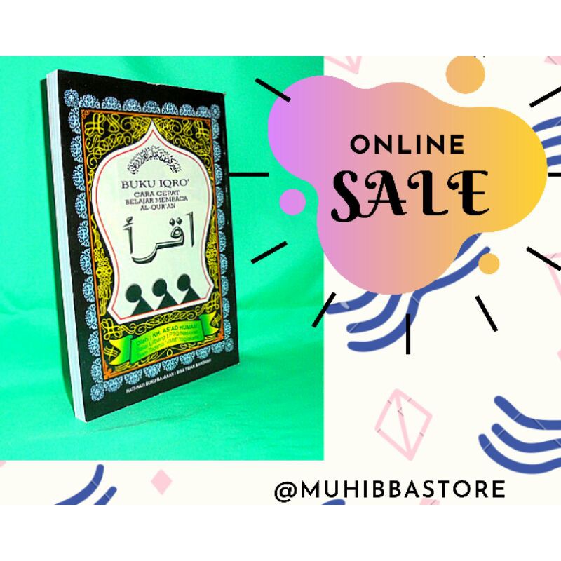 Jual Buku Belajar Al Quran Iqra 1 Sampai 6 | Shopee Indonesia