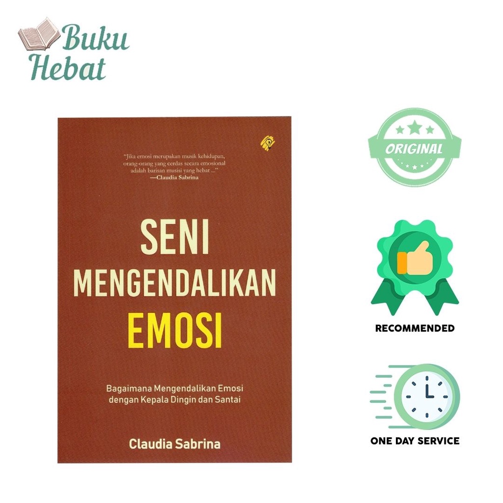 Jual Buku Motivasi Best Seller Seni Mengendalikan Emosi | Shopee Indonesia