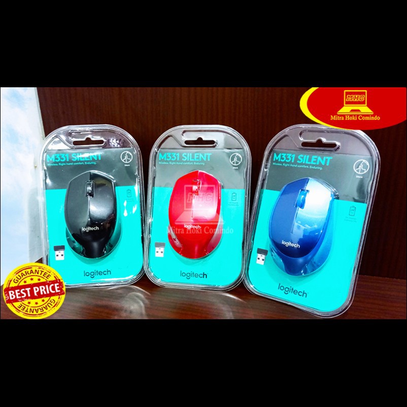 Jual Mouse Logitech M331 Silent Wireless Mouse Original Garansi Resmi ...