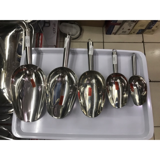 Jual Sekop Es Batu Stainless Ice Cube Scoop Shopee Indonesia