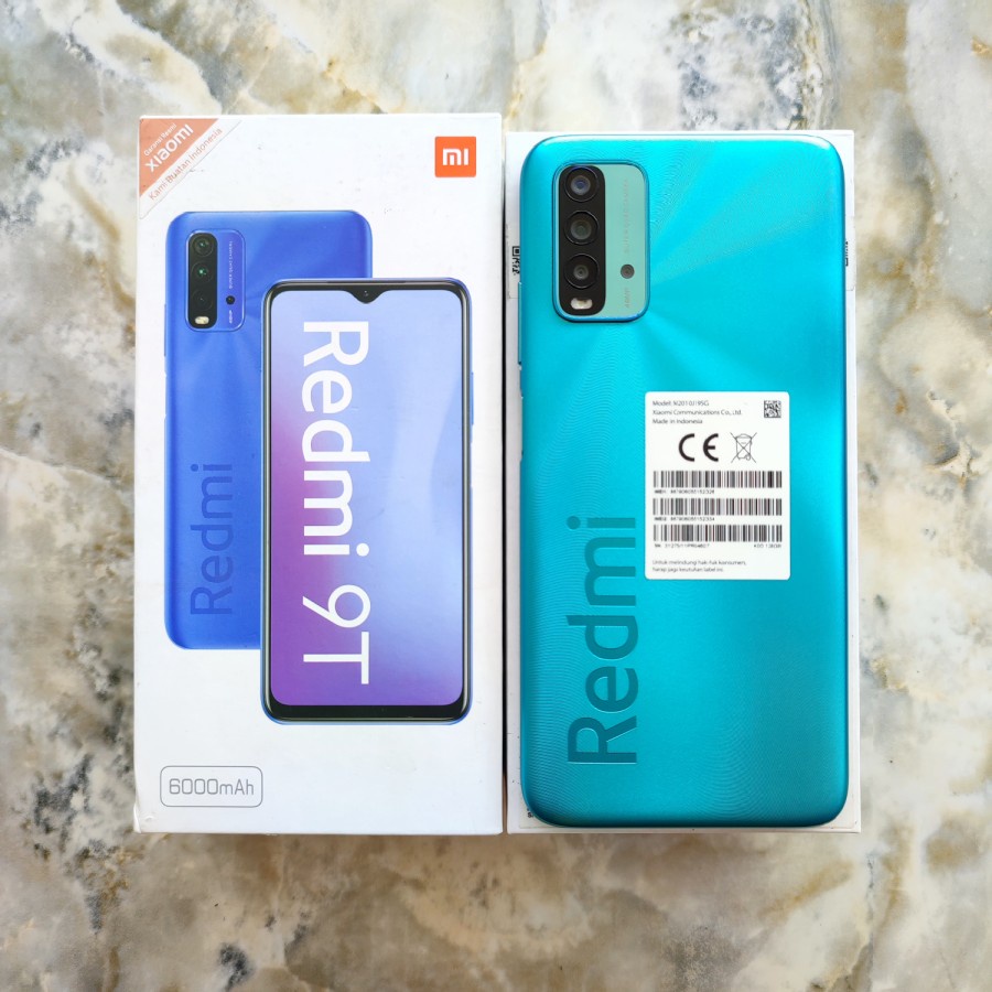 Jual XIAOMI REDMI 9T RAM 6/128 GB SECOND FULLSET | Shopee Indonesia