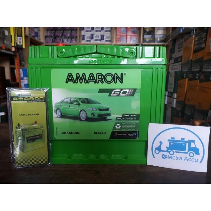 Jual Aki Mobil Mitsubishi Outlander 55D23L Amaron Aki Kering electra87