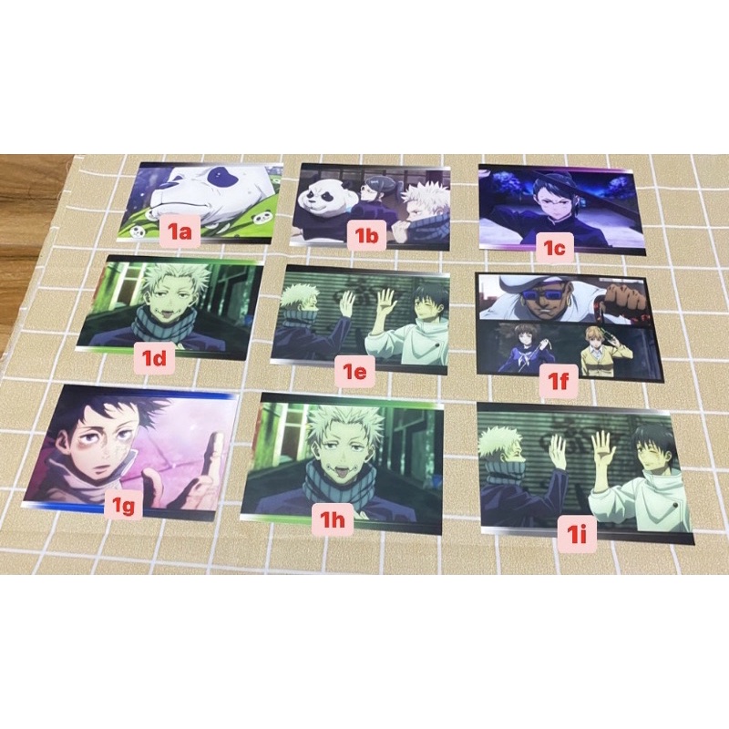 Jual Photocard jujutsu kaisen 0 movie original yutaa okkotsu geto ...