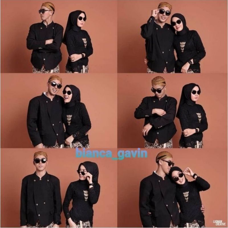 Jual Baju Prewed Jawa Baju Prewedding Jawa Baju Couple Adat Jawa Kebaya Bludru Set Baju