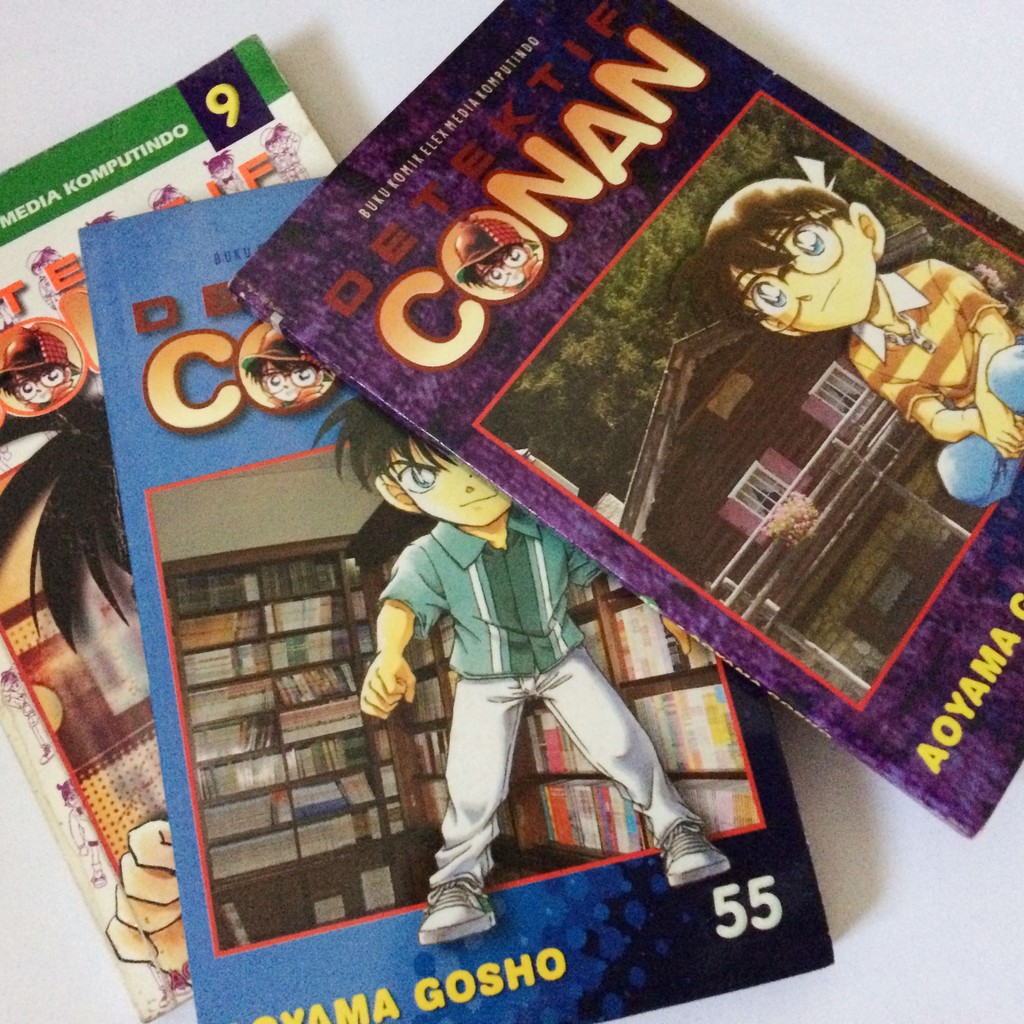 Jual Preloved Komik Detective Conan . Komik Bekas Detective Conan Karya ...