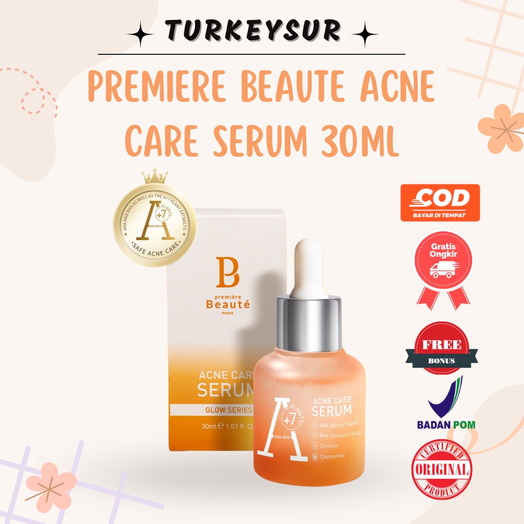 Jual Premiere Beaute Acne Care Serum 30ml Salicylic Acid BHA AHA ...