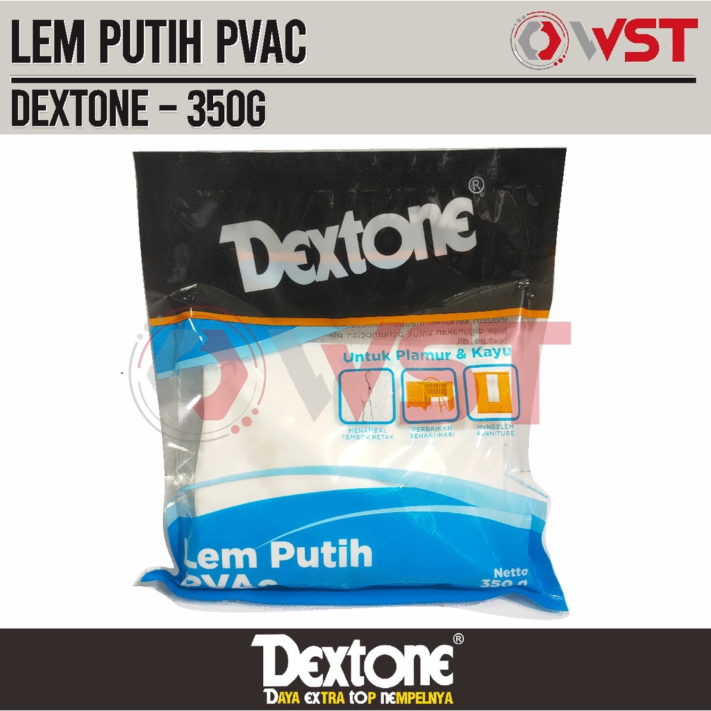 Jual Dextone Lem Putih Gram Lem Pvac Plamir Kayu Plamur Tembok