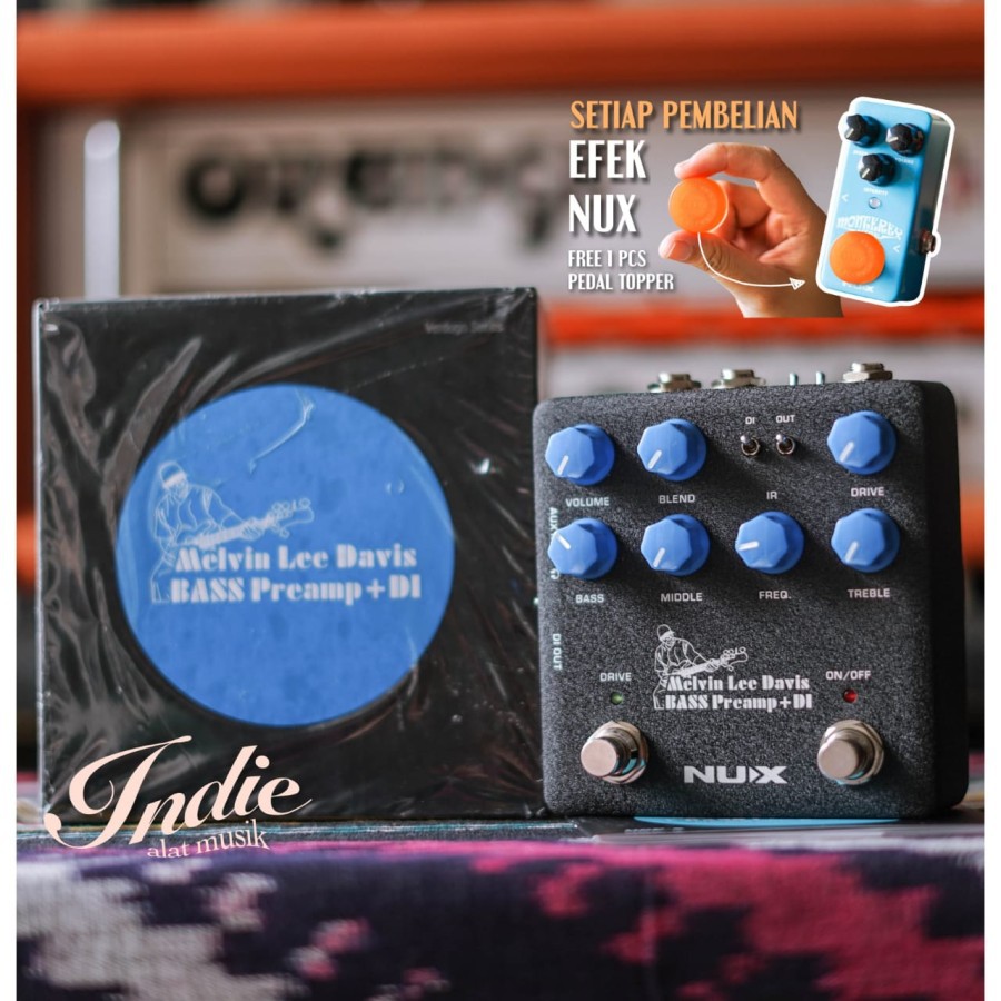 Jual NUX Melvin Lee Bass Preamp DI Effect NBP-5 | Shopee Indonesia