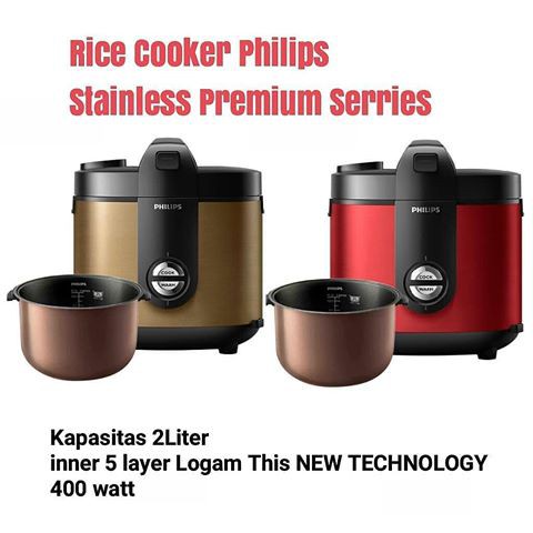 Philips stainless steel rice cooker best sale