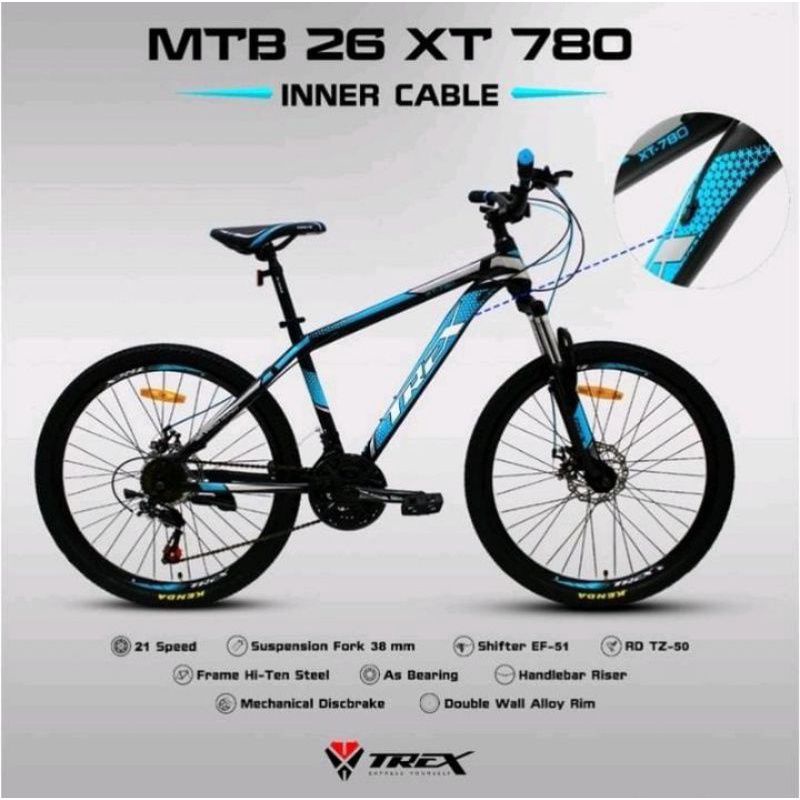 Mtb 26 trex xt 780 sale