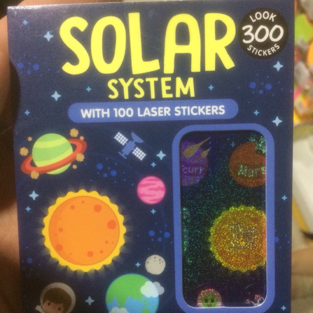 Jual Solar System with 100 laser stickers | Shopee Indonesia