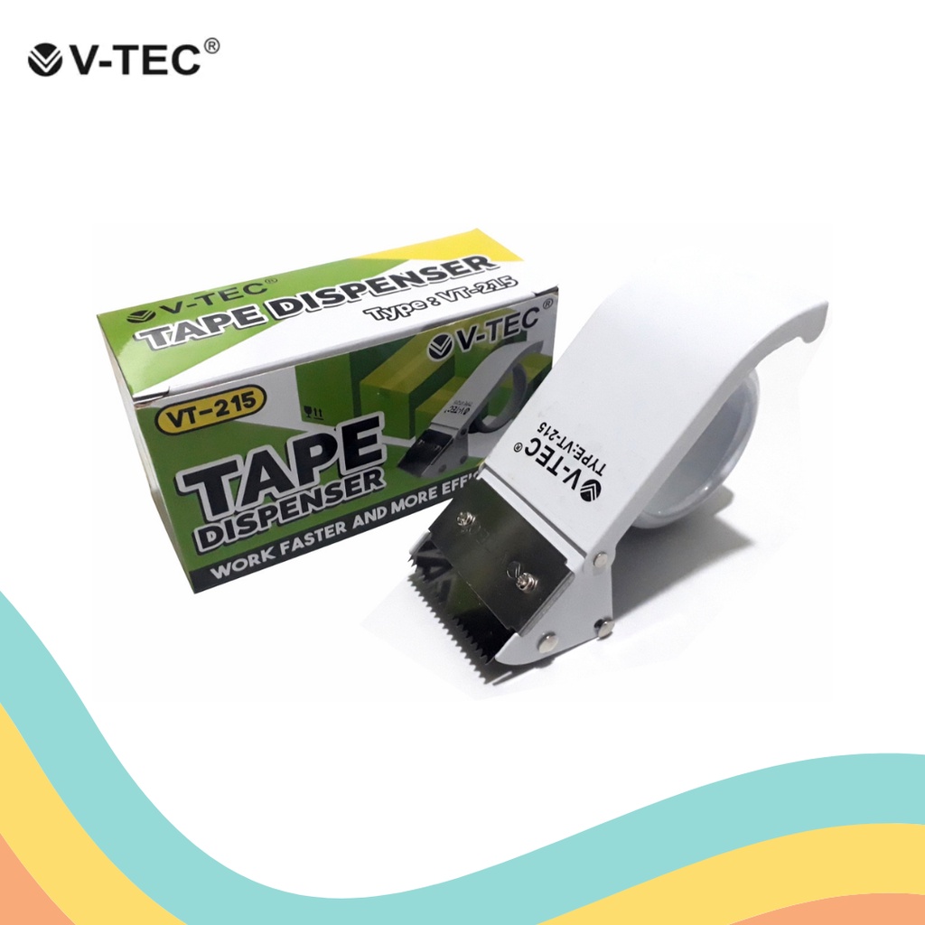 Jual TAPE DISPENSER OPP VTEC VT215 (1 PCS) Shopee Indonesia
