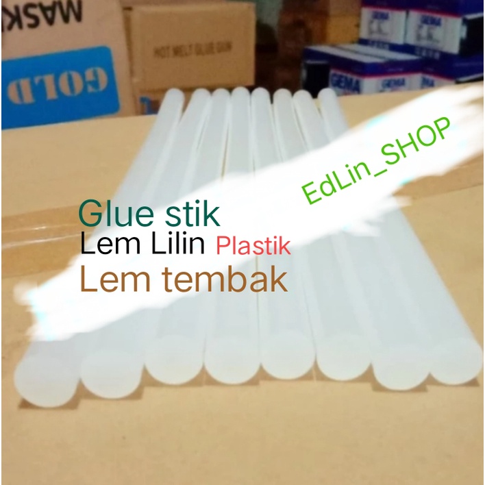 Jual Lem Lilin Plastik / Lem glue stik Besar / Lem Tembak / Lem Bakar ...