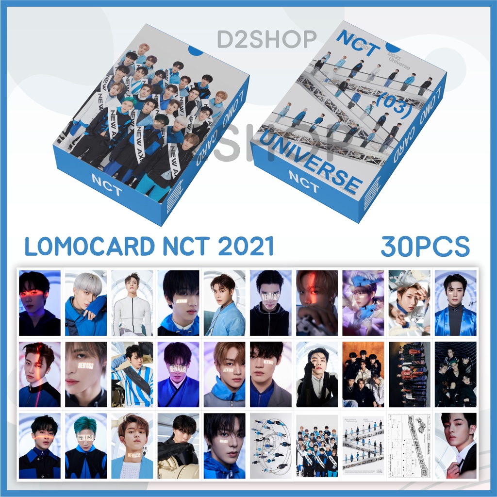 Jual 30pcs Lomo Card Nct 127 Dream Smoothie Beatbox Glitch Mode Hello Future Universe Lomocard 3929