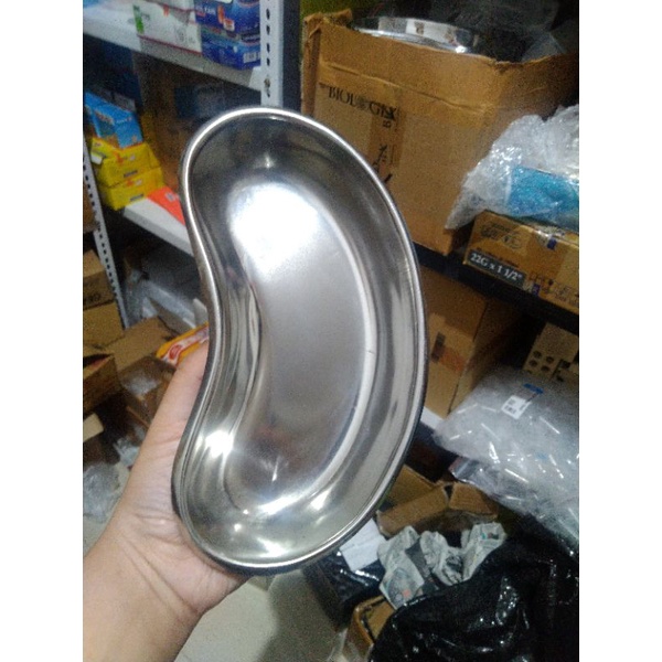 Jual Nierbeken 20 Cm 20cm Nirbeken Stainless Tray Bengkok Waskom Sedang