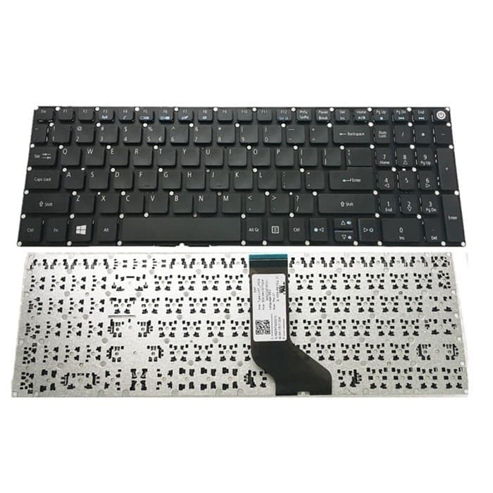 Clavier AZERTY Neuf Pour Acer Aspire 3 (A315-21, A315-31, A315-51, A315-52, K50-10/20/30) - Remplacement Origine