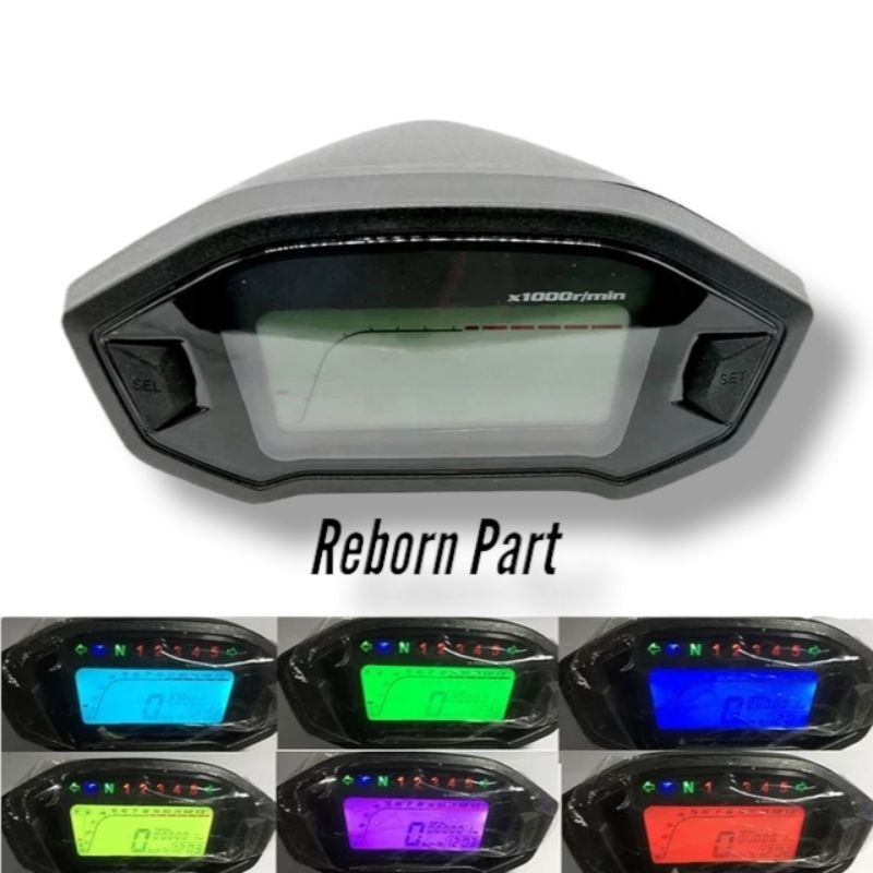 Jual SPEEDOMETER digital Rx 3, Zx1000, cb 5000, monkey spedo spedometer