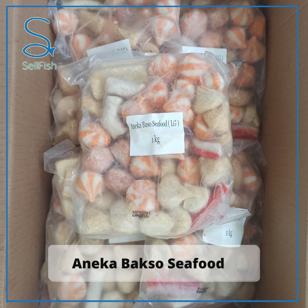 Jual Promo Aneka Bakso Seafood Cedea Baso Seafood Mix Frozen Shopee