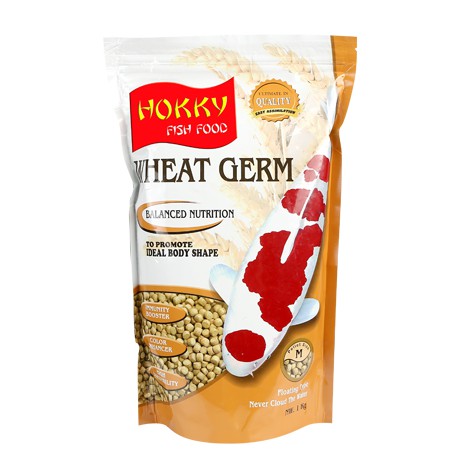 Jual Hokky Pakan Koi Makanan Ikan Colour Enhancer Growth Wheat Germ