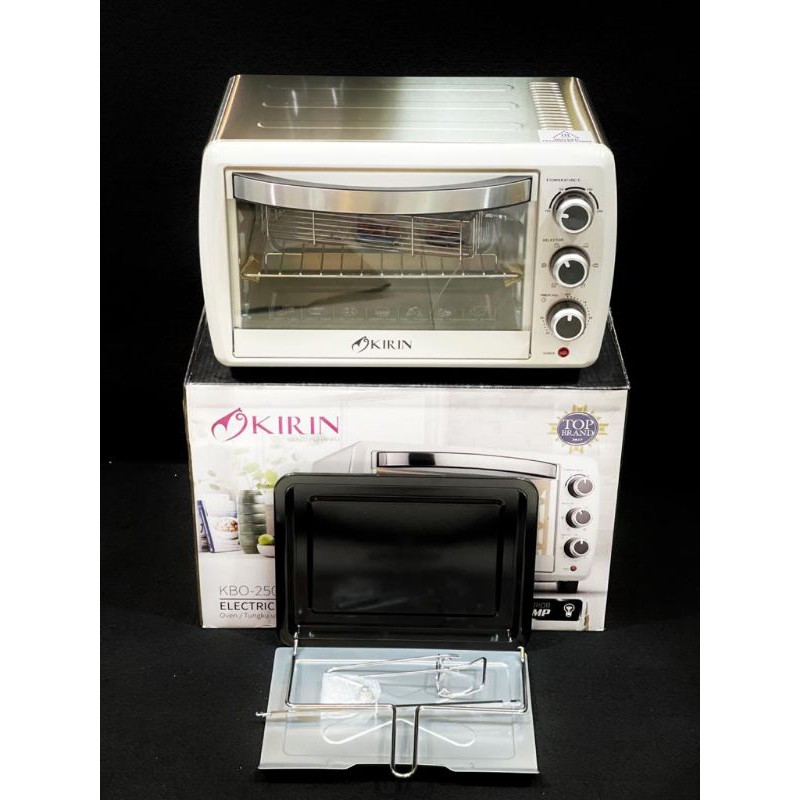 Jual Oven Listrik Kirin Liter Kbo Ra Shopee Indonesia