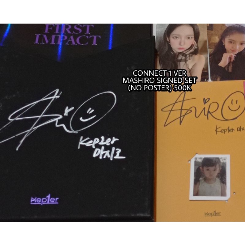 Mashiro signed kepler buy album