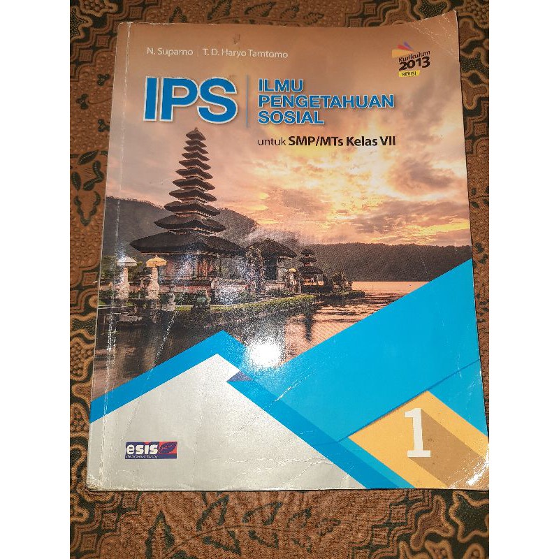 Jual BUKU IPS UNTUK SMP/MTs KELAS VII/7/1 SMP | Shopee Indonesia