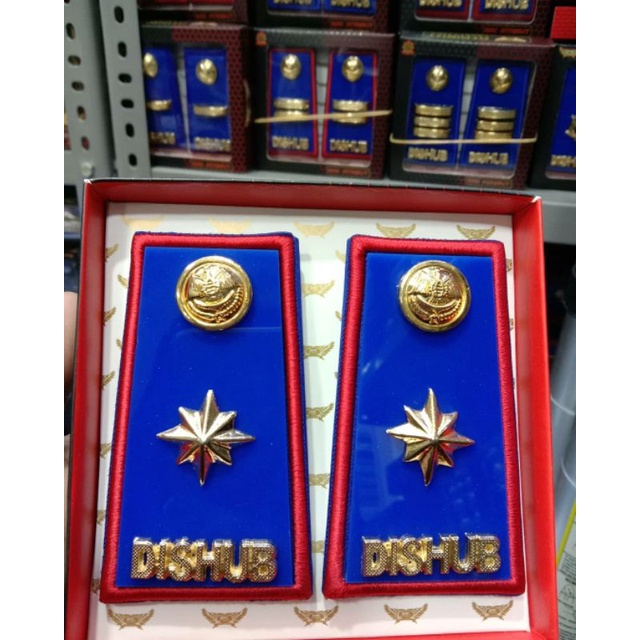 Jual Pangkat PDH DISHUB Golongan 4C List Merah Kualitas Exclusive ...
