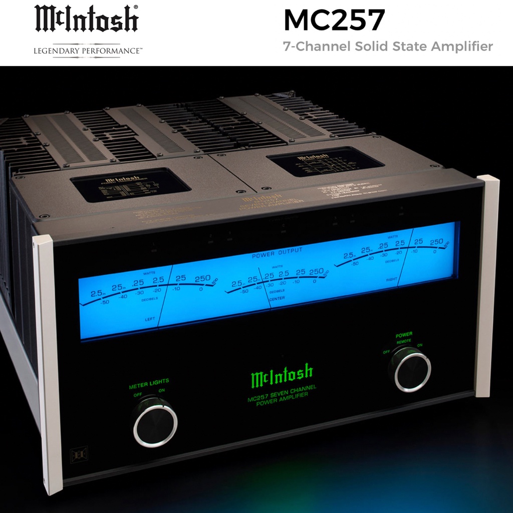 Jual McIntosh MC257 7 channel multichannel power amplifier | Shopee