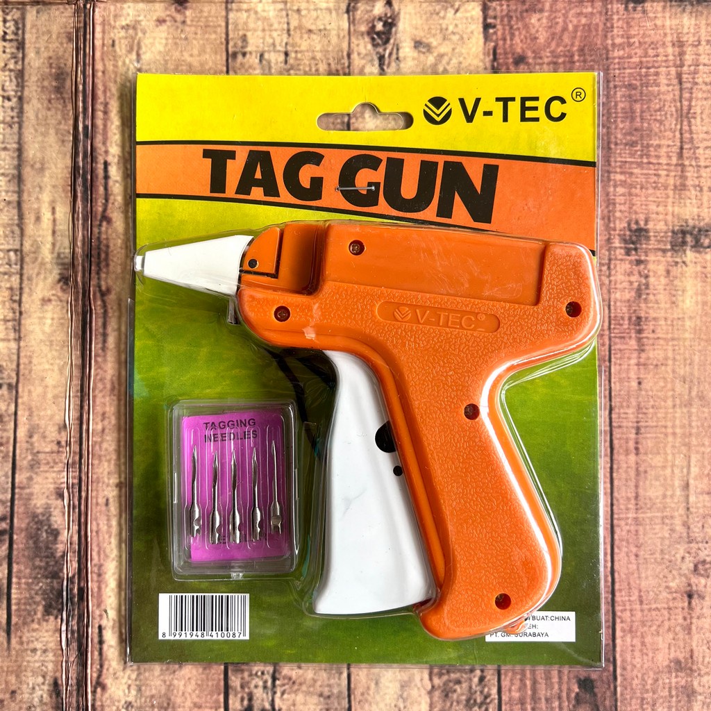 Jual Tagging Gun Set - Tag Gun + Refill Jarum V-Tec TG 008-5 - Alat ...